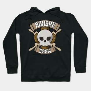 Bakers crew Jolly Roger pirate flag Hoodie